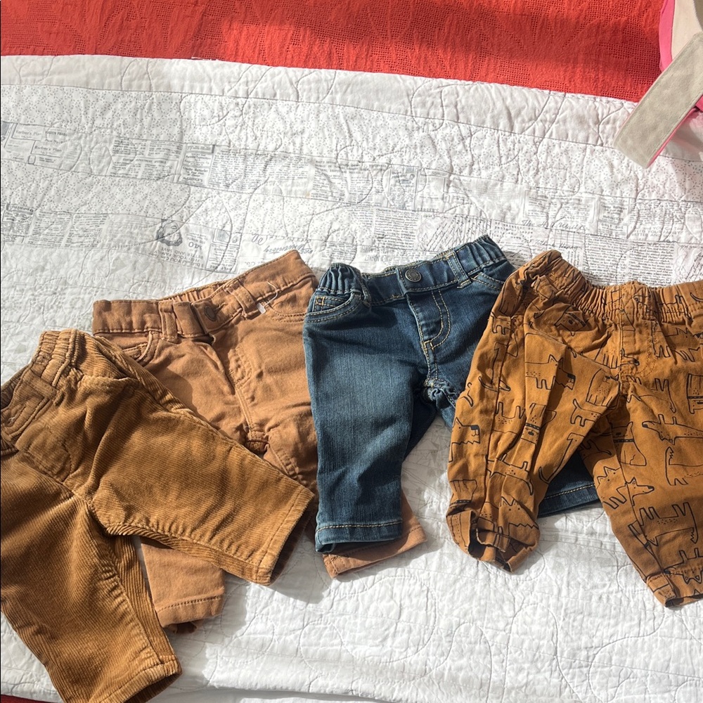 Carters, Joe & Children’s Place pants